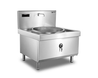 電磁單頭大炒爐 尺寸:1100x1100x800+450mm